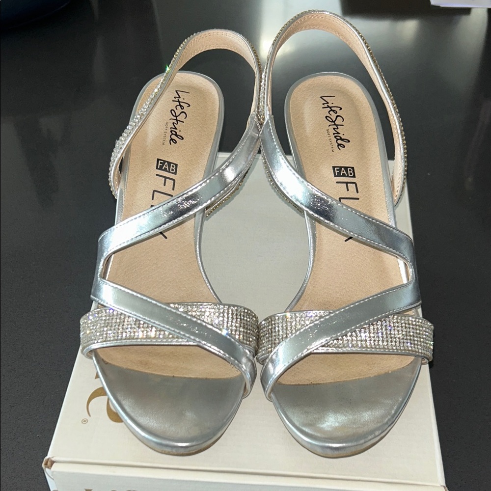 LifeStride Mia Sandals Sz 8.5